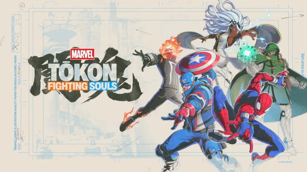 MARVEL Tōkon: Fighting Souls Key Art